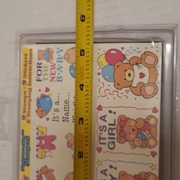 NIP For the New Baby Rubber Stamps - Picture 15 of 16